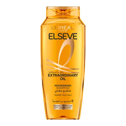 L’Oréal Elsève Huile Extraordinaire Shampooing 400ml – Nutrition Cheveux Secs & Abîmés