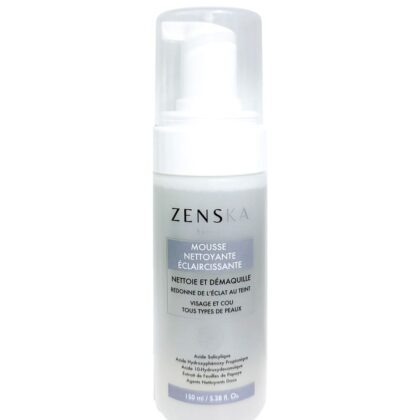 ZENSKA MOUSSE NETTOYANTE ECLAIRCISSANTE 150 ML