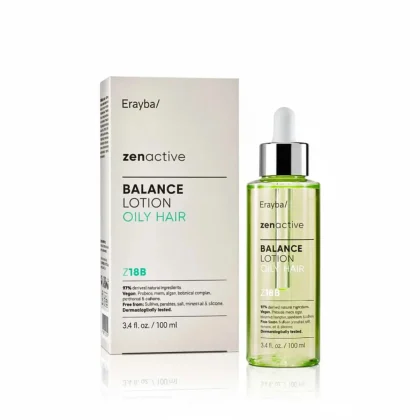 Erayba Zenactive Balance Lotion Oily Hair Z18B -100ml – Cuir Chevelu Gras