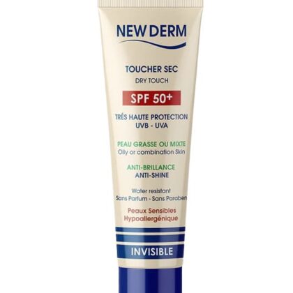 NEW DERM Écran Solaire Invisible Spf 50+ 40ml