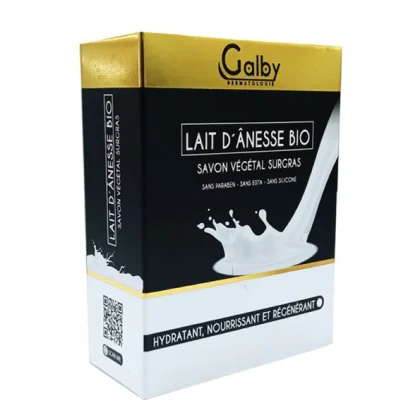 GALBY SAVON LAIT D'ANESSE BIO 100 G