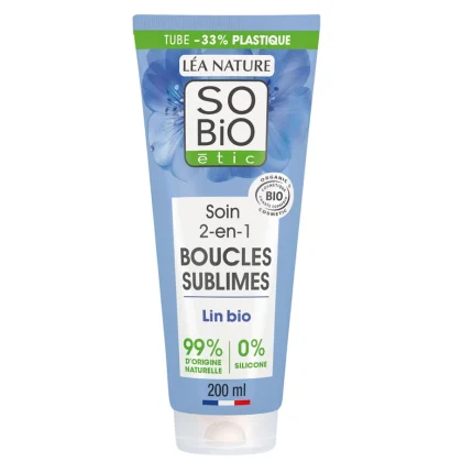 SO BIO SOIN CHEVEUX BOUCLES LIN 200ML