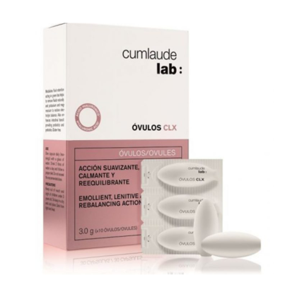 Cumlaude Lab CLX Ovules Vaginales x10 – Ovules Purifiants & Protecteurs pour l’Équilibre Intime