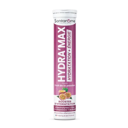 Santarome HYDRA'MAX Fruit de la Passion – 20 Pastilles Hydratation