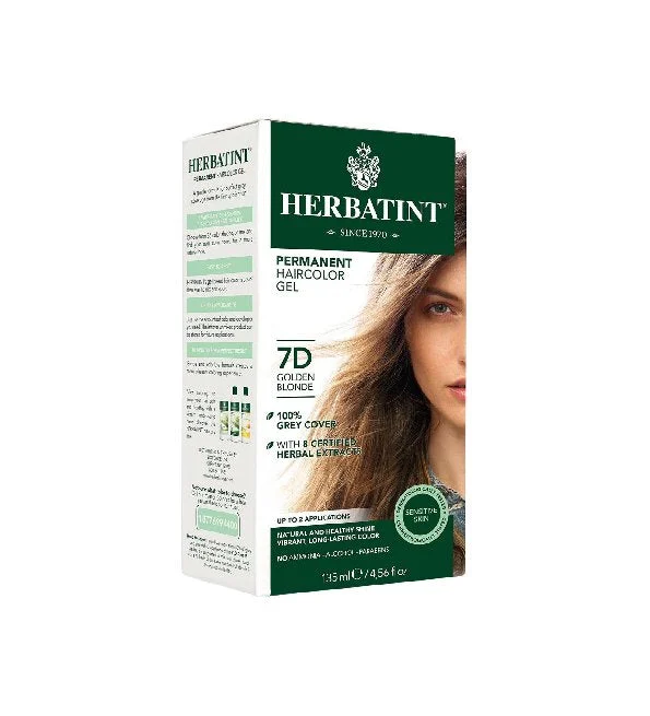 Herbatint Soin Colorant Permanent 7D golden blonde