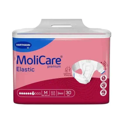 HARTMANN MOLICARE PREMIUM CHANGE ADULTE ELASTIC 7G TAILLE M NUIT 30U