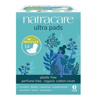 Natracare Ultra Pads Regular +Wings 14 Units
