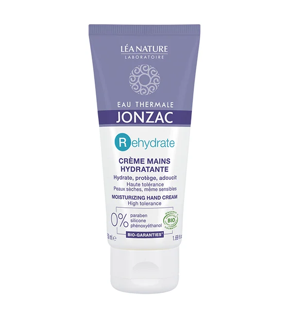 JONZAC EAU THERMALE RÉHYDRATE CRÉME MAINS HYDRATANTE 50 ml