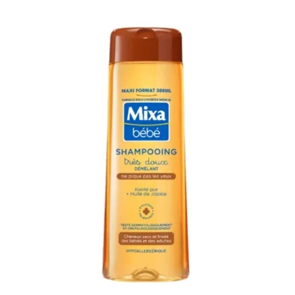 Mixa Bébé Shampoing Démêlant Très Doux Karité 300 ML