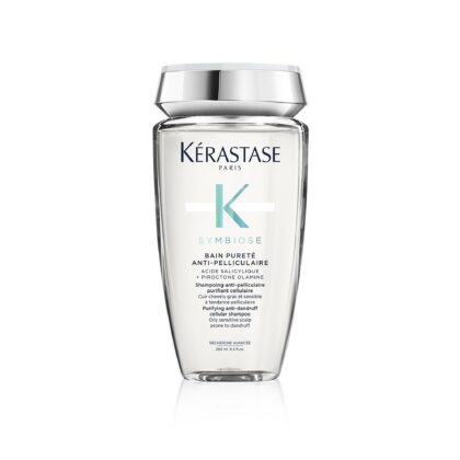Kérastase Symbiose Bain Pureté Anti-Pelliculaire 250ml – Shampooing Cuir Chevelu Sensible