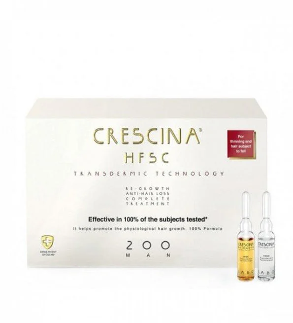 Crescina HFSC Transdermic Complete Treatment 200 Man 10+10FL