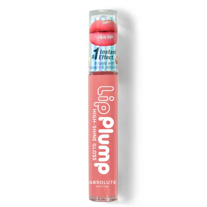 ABSOLUTE NEW YORK Lip Plump High-Shine Gloss Rosewood