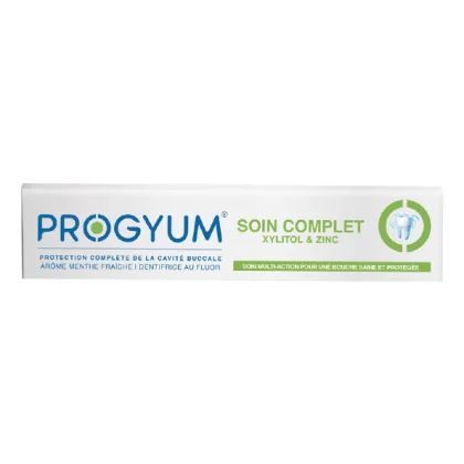 Progyum Dentifrice Soin Complet Xylitol & Zinc – 75ml