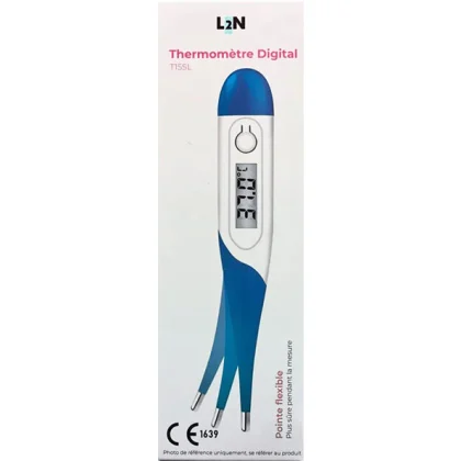 L2N PHARMA Thermomètre Numérique Embout Souple