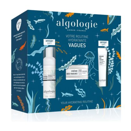 Algologie Votre Routine hydratante Crème des Vagues + Mousse + Regard