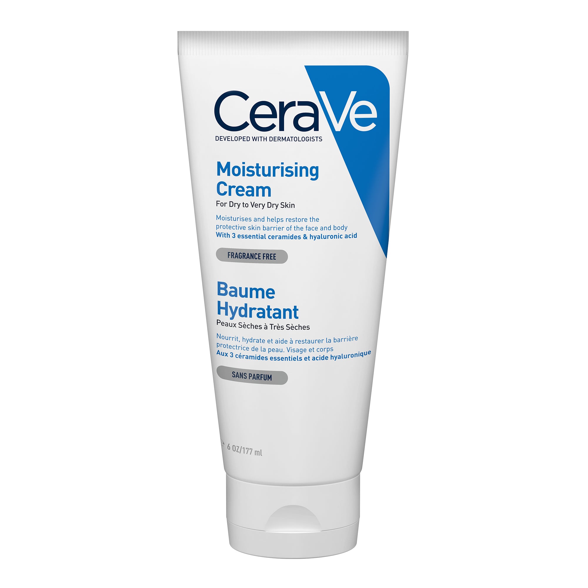Cerave baume hydratant nourrissant peau sèche à très sèche 177ml