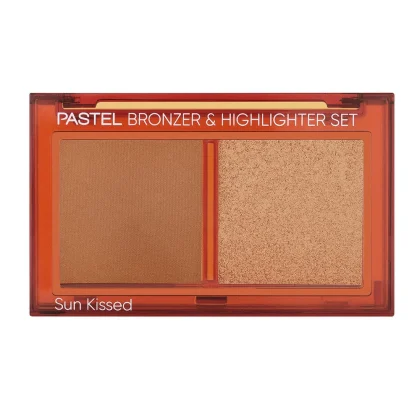 PASTEL PROFASHION BRONZER & HIGHLIGHTER SET SUN KISSED 02