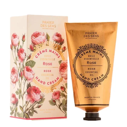PANIER DES SENS CREME MAINS HUILE ESSENTIELLE ROSE 75 ML
