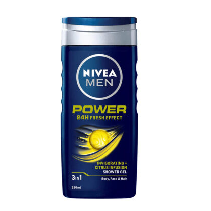 NIVEA MEN GEL DOUCHE 3 EN 1 POWER FRESH EFFECT 250ML