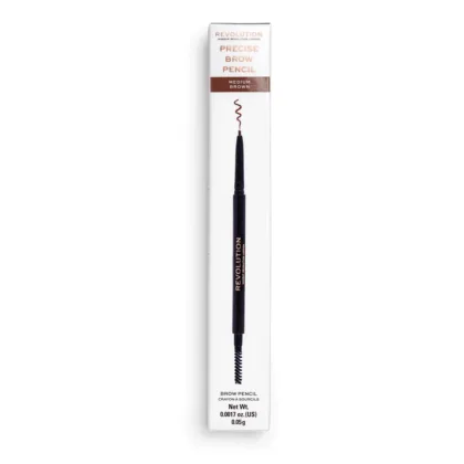 REVOLUTION PRECISE BROW PENCIL MEDIUM BROWN