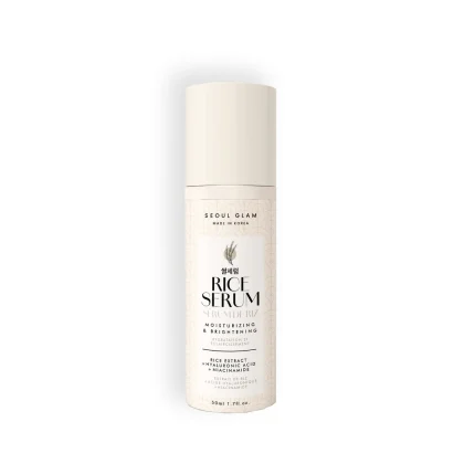 Seoul Glam Sérum au Riz 50ml – Hydratation, Éclat & Barrière Cutanée Renforcée