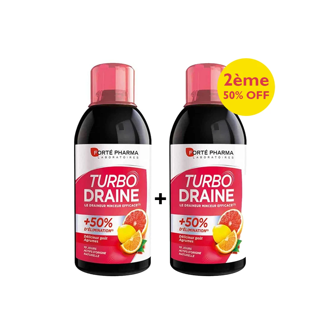 Forte Pharma Turbo Draine Agrumes – 500ml + 2ème 50%OFF