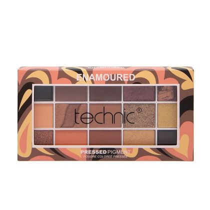Technic Cosmetics 15 Pressed Pigment Palette Eyeshadow Enamoured