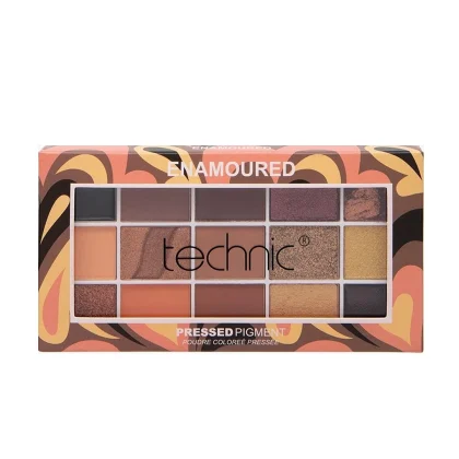 Technic Cosmetics 15 Pressed Pigment Palette Eyeshadow Enamoured