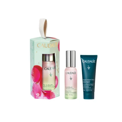 CAUDALIE DUO EAU DE BEAUTE 30ML + MASQUE DETOX 15ML