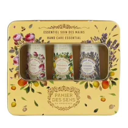 PANIER DES SENS COFFRET HAND SET COLLECTION ORANGER