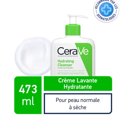 Cerave crème lavante hydratante 473 ml