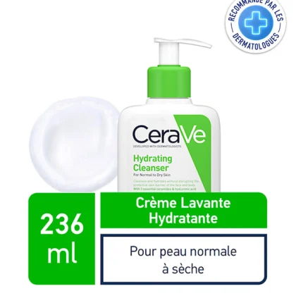 Cerave crème lavante hydratante – 236 ml