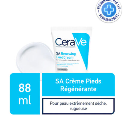 Cerave sa crème pieds régénérante – 88 ml