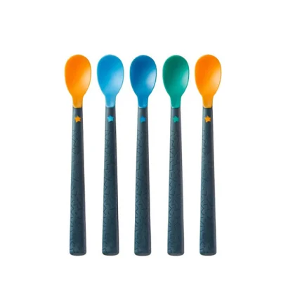 Tommee Tippee Lot de 5 Cuillères d’apprentissage 4M+