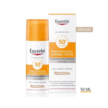 Eucerin – sun protection photoaging control teintée spf50+ – 50 ml