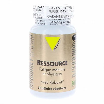 VIT'ALL+ RESSOURCE 30 GELULES VEGETALES