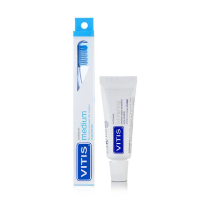 VITIS MEDIUM BROSSE A DENT + TP WHITENING 15ML