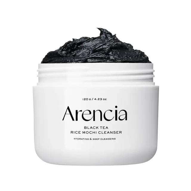 Arencia Black Tea & Yuzu Rice Mochi Cleanser 120 g