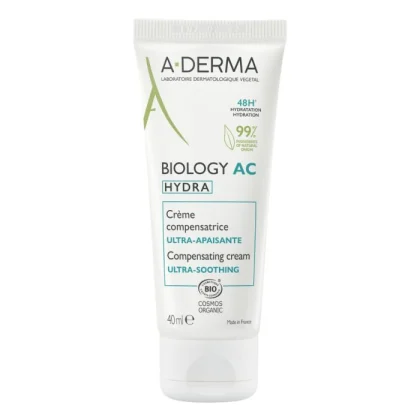A-DERMA BIOLOGY AC HYDRA CRÈME COMPENSATRICE ULTRA-APAISANTE 40ML