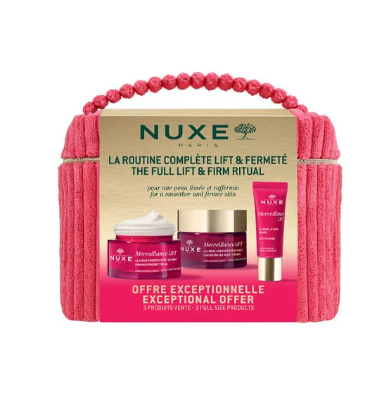 NUXE OFFRE EXCEPTIONNELLE LA ROUTINE COMPLETE LIFT ET FERMETE