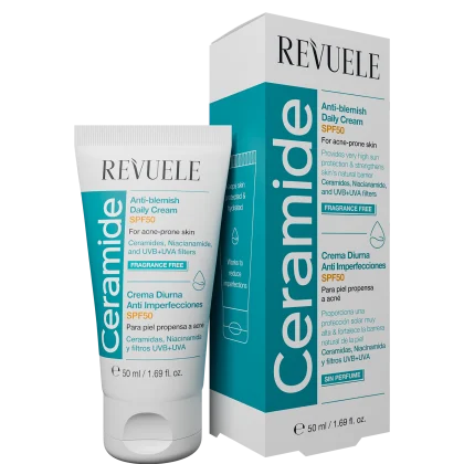 REVUELE CERAMIDE Anti-Blemish Daily cream SPF50 50ML