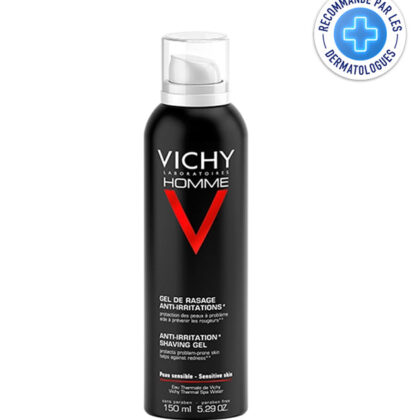 Vichy homme gel de rasage anti-irritations – 150 ml