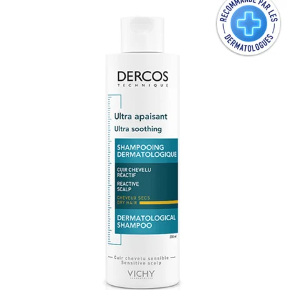Vichy dercos ultra apaisant cheveux secs – 200 ml