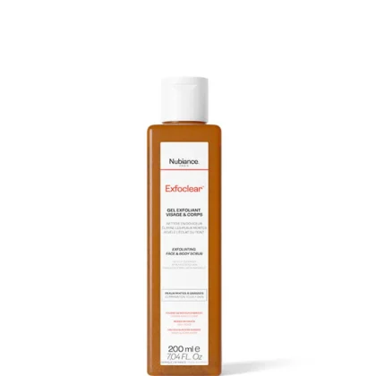 Nubiance Exfoclear Gel Exfoliant Gommage Visage & Corps Aux AHA 200ml