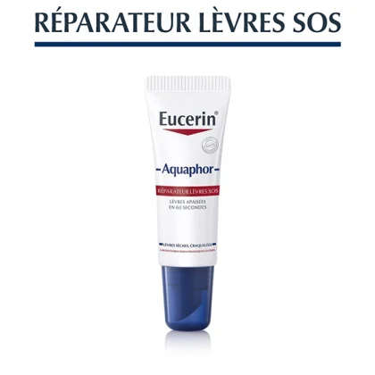 Eucerin aquaphor lip balm réparateur 10ml