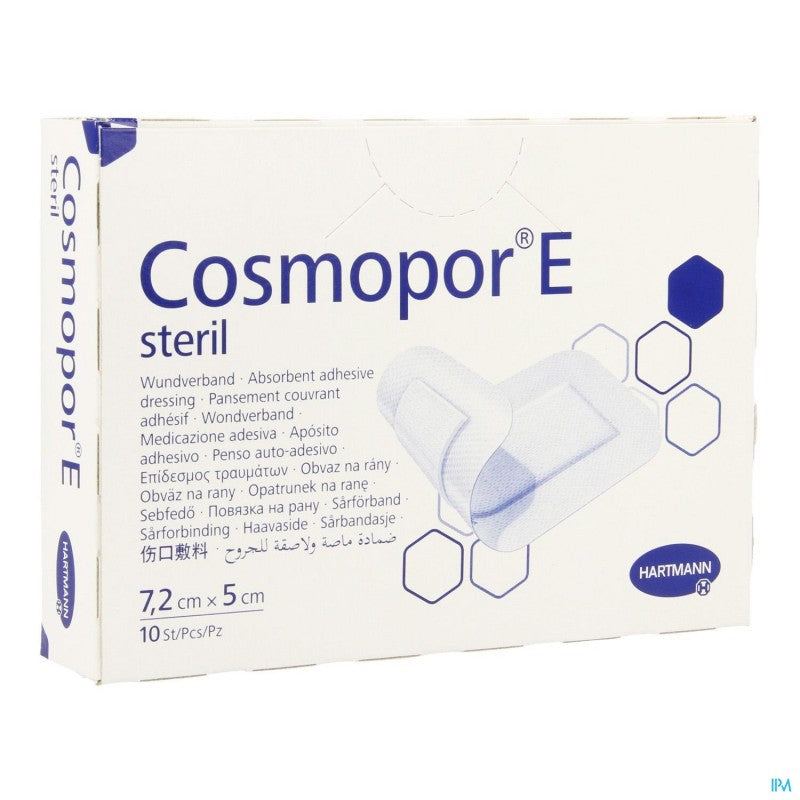 Hartmann – Cosmopor E Pansement Adhesif 5Cm X 7.2Cm* 10