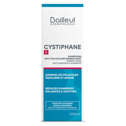 Cystiphane Shampoing Anti Pelliculaire Normalisant 200ml