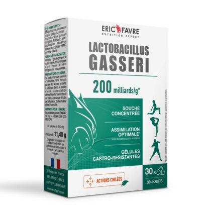 Eric Favre Lactobacillus Gasseri 200 milliards/g* 30 gélules
