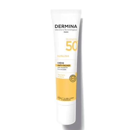 DERMINA SUNLINA CREME ANTI TACHES SPF50+ 40ML