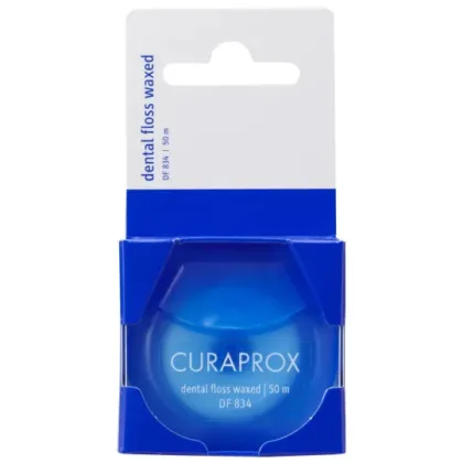 Curaprox Waxed dental floss 50M DF 834